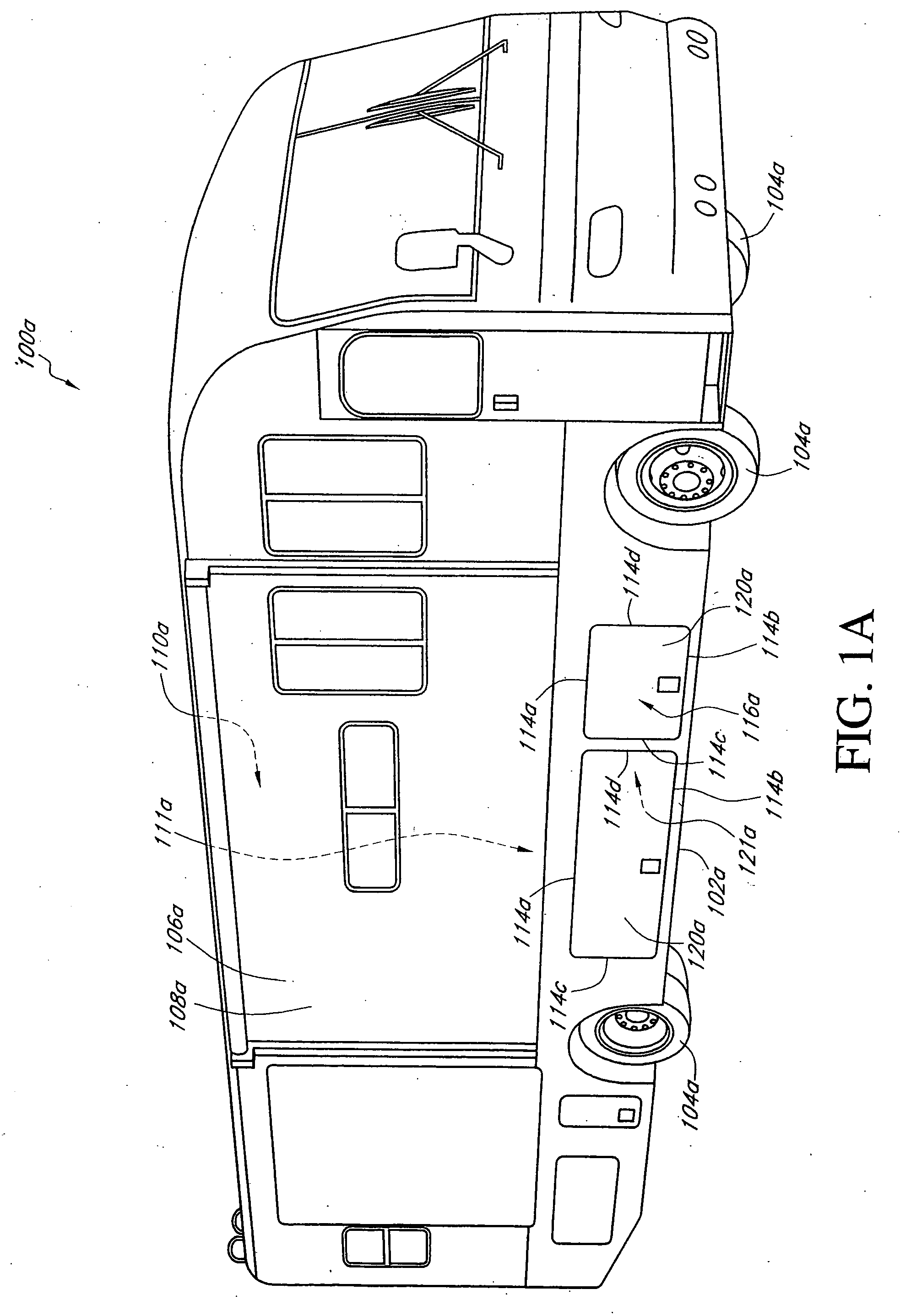 Locking mechanism for recreational vehicle baggage door