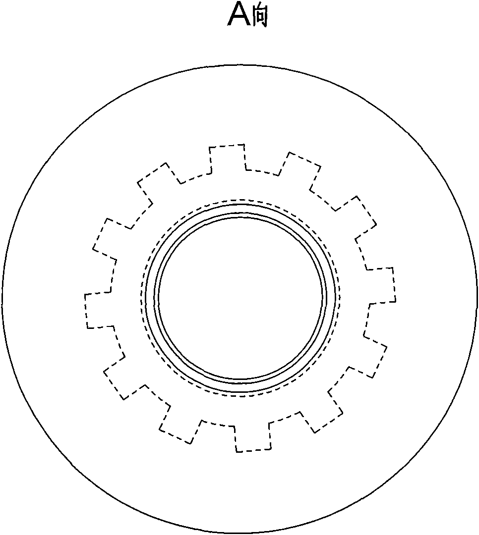 Permanent-magnetic drive speed adjustor