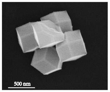 Organic framework derived nitrogen-carbon nano-material as well as preparation method and application thereof