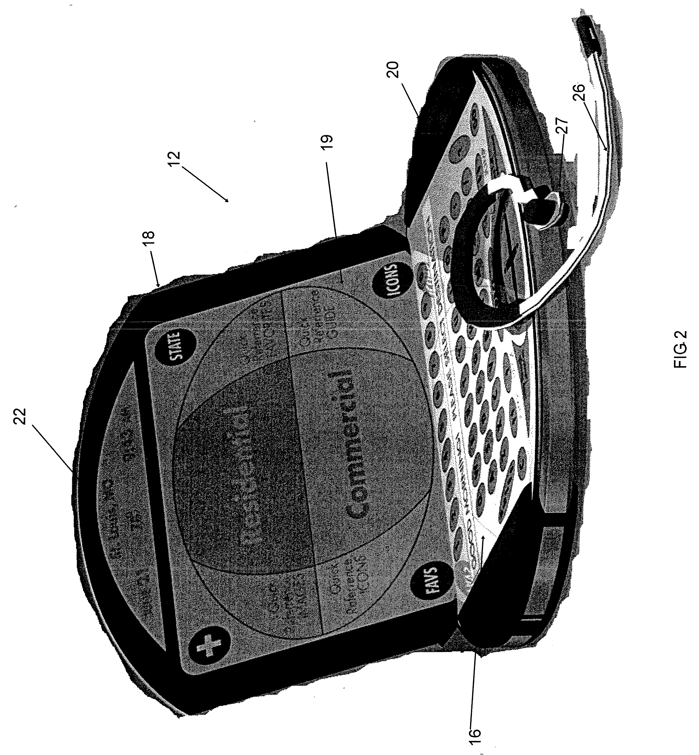 Information retrieval and display device and system