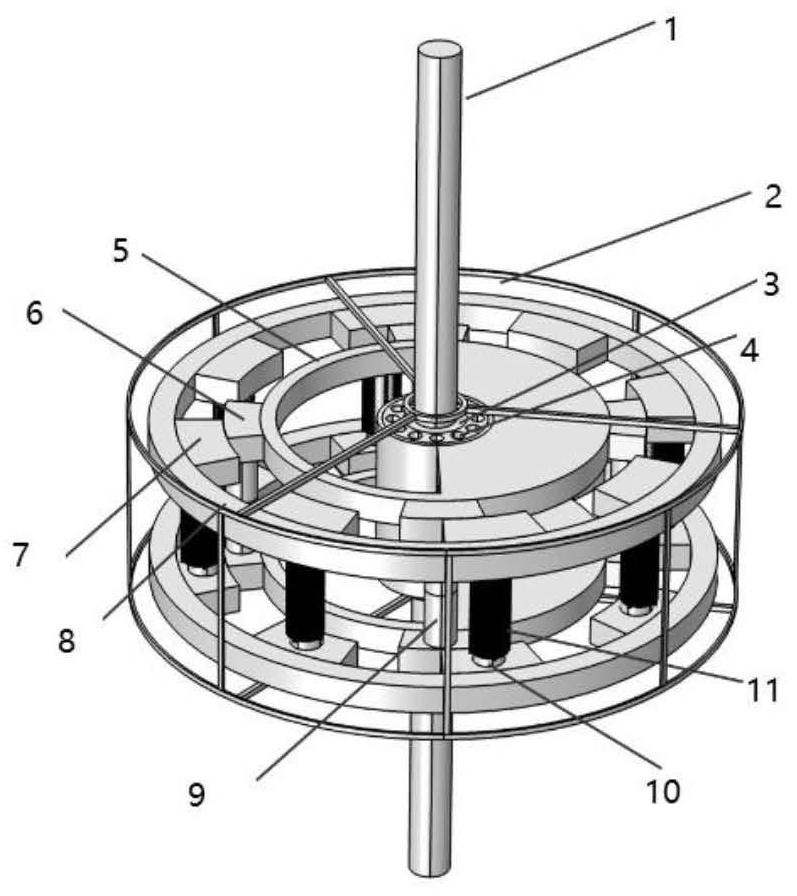 Self-driven sensing method for galloping state of power transmission line