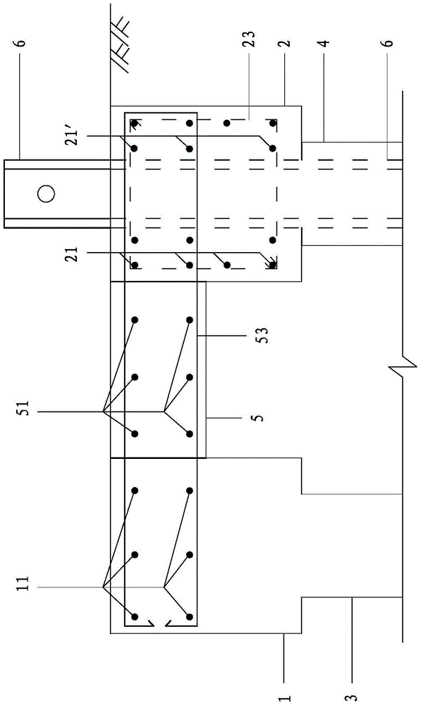 Connecting plate for abnormal-shape double-row piles