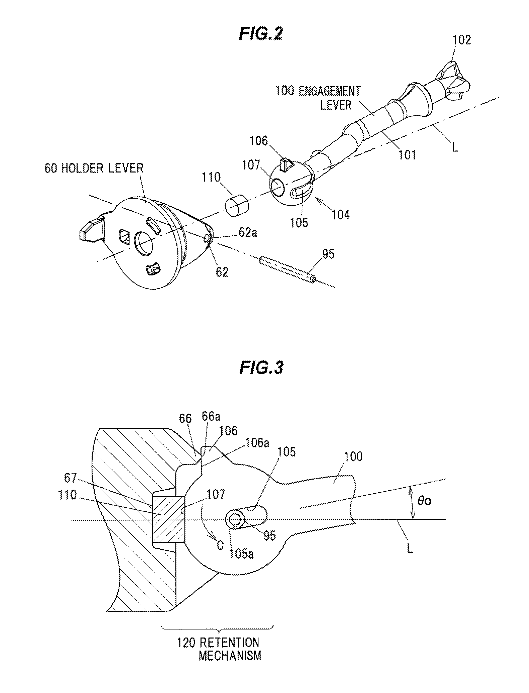 Cylinder lock device