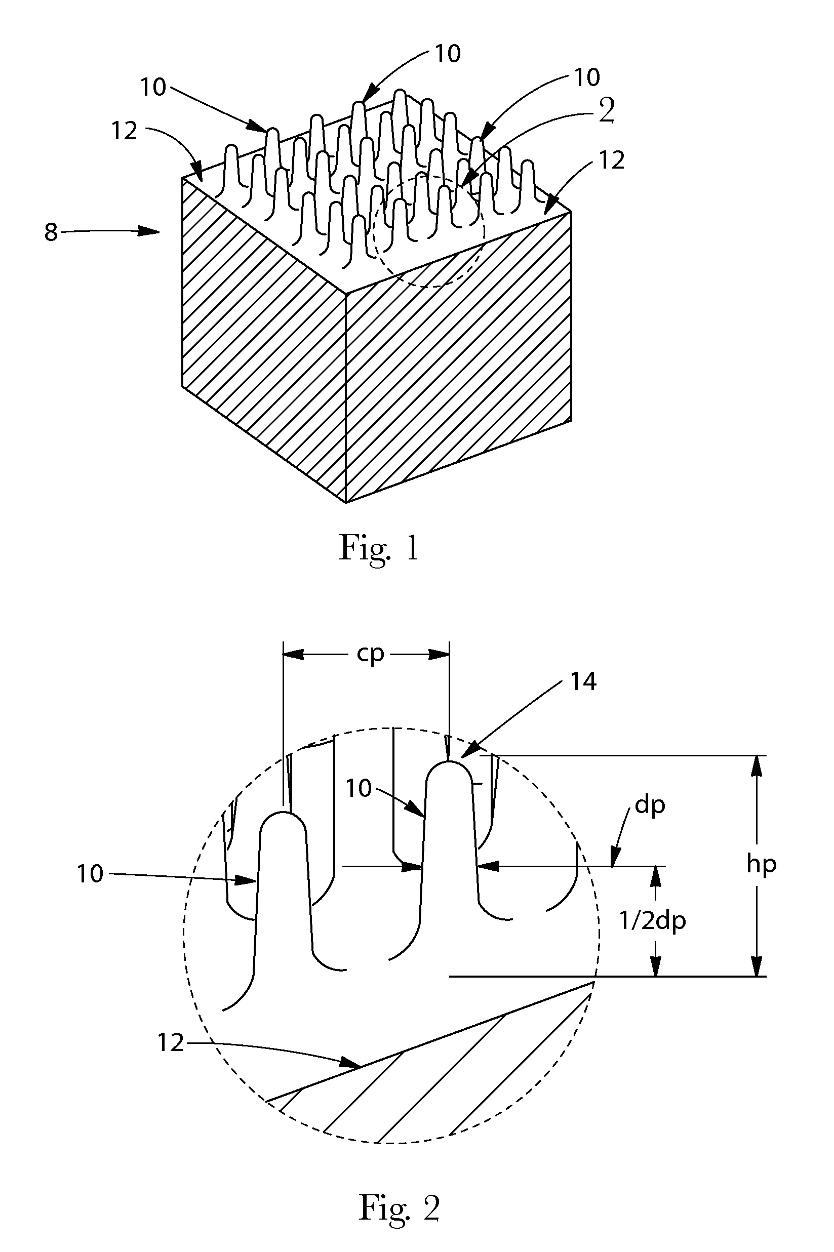 Process for making an embossed web