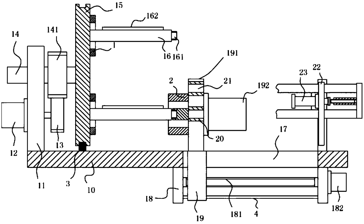 Small-scale copper wire winding mechanism with automatic shearing device