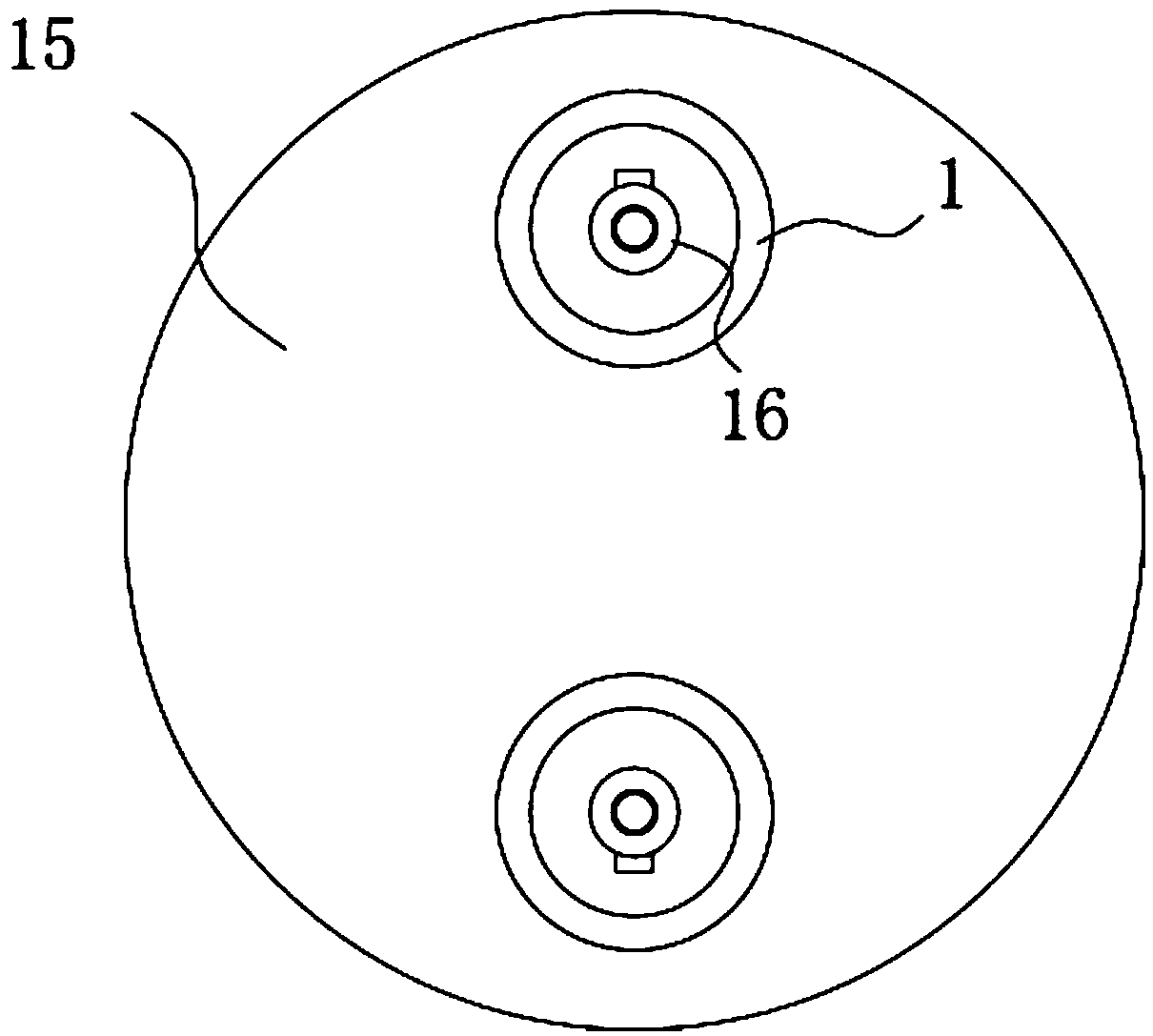 Small-scale copper wire winding mechanism with automatic shearing device