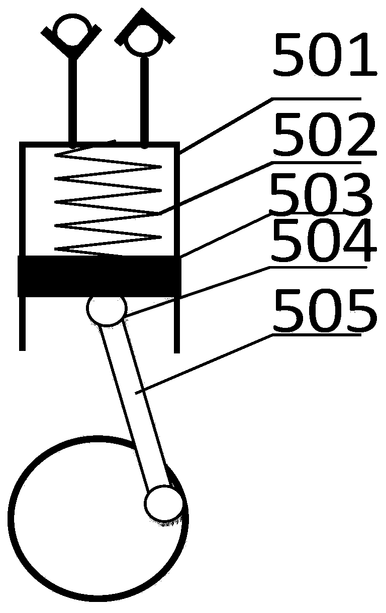 Emergency braking auxiliary device and method for pneumatic brake