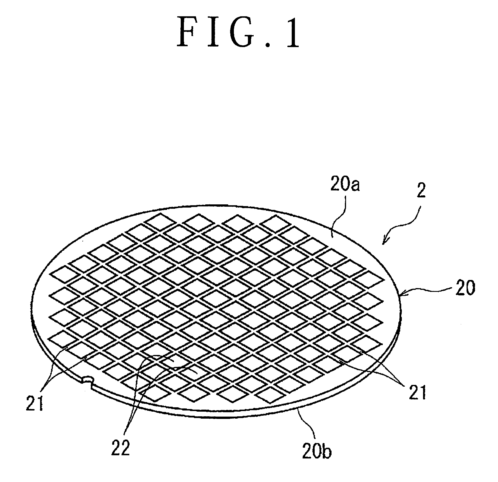 Optical device wafer processing method