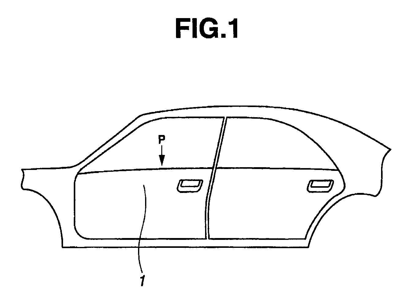 Door panel structure and method of producing the same