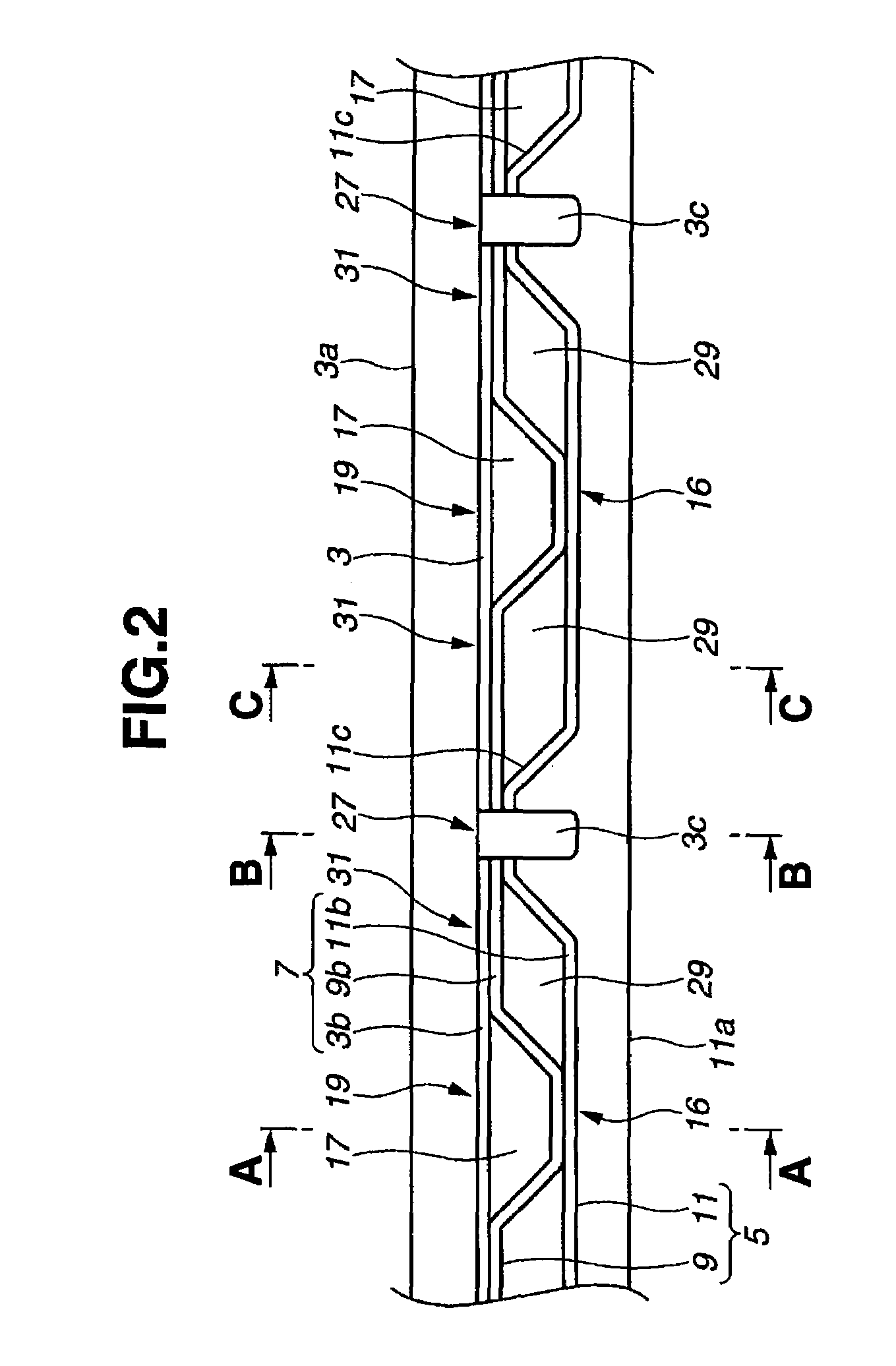 Door panel structure and method of producing the same