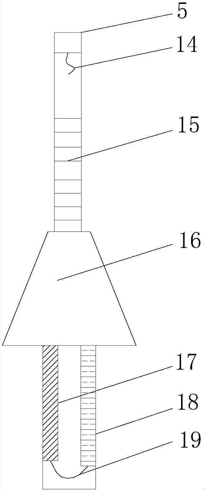 Damping device of balance suspension rack