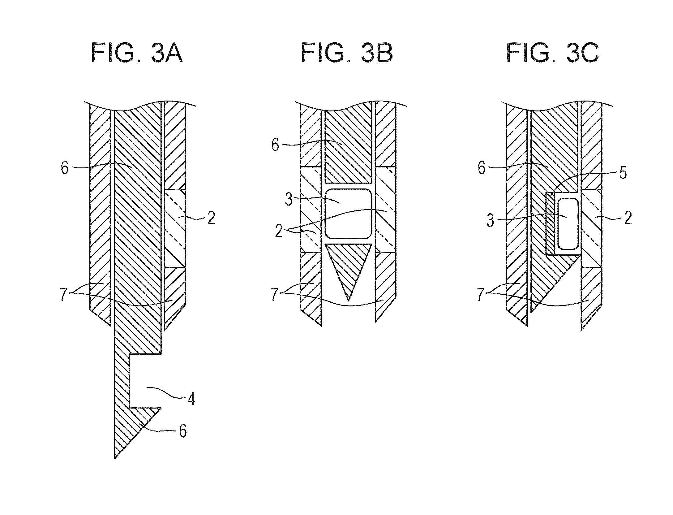 Test apparatus and method of observing biopsy specimen sampled by using test apparatus