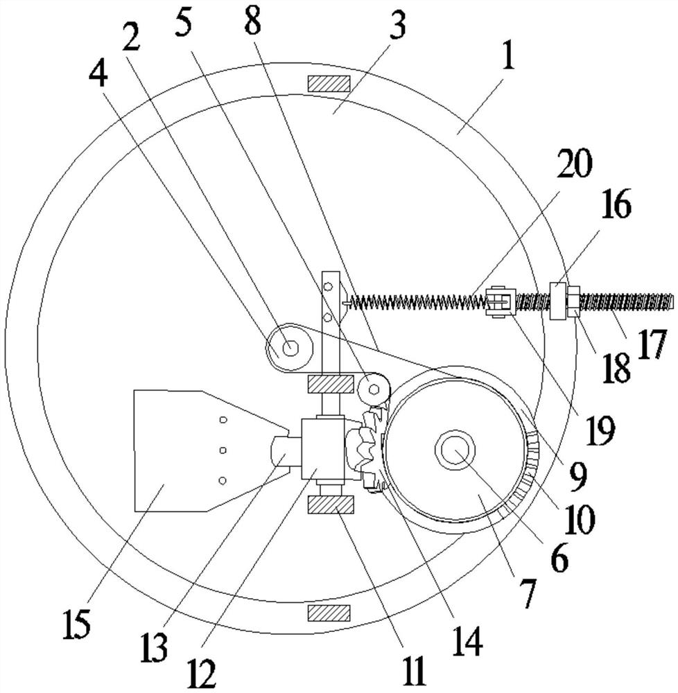 A mechanical device for automatically turning and grinding parts