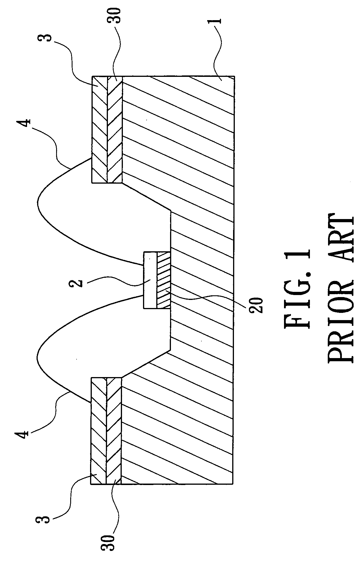 Light emitting module and process thereof