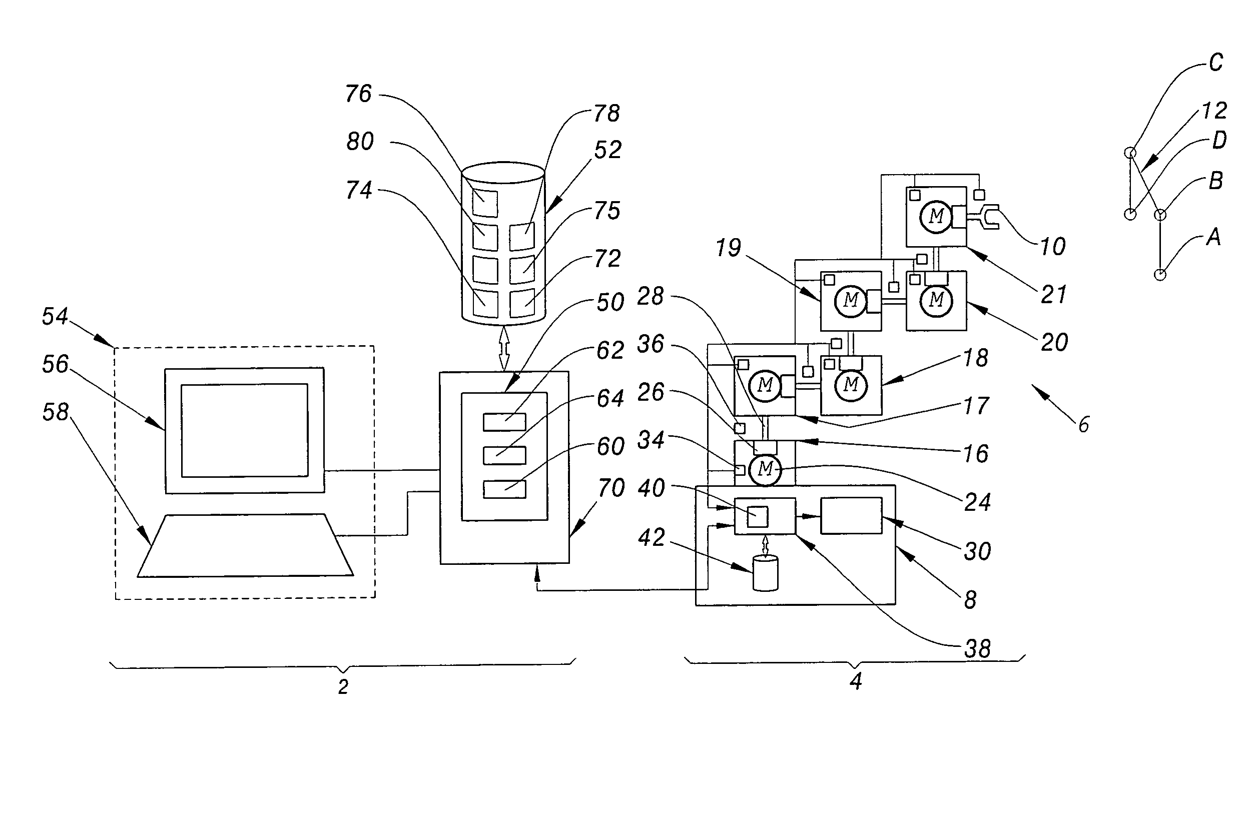 Method and a device for adjusting operating parameters of a robot, a program and a recording medium for the method