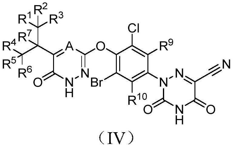 Halogen-substituted phenyl ether compound and application thereof