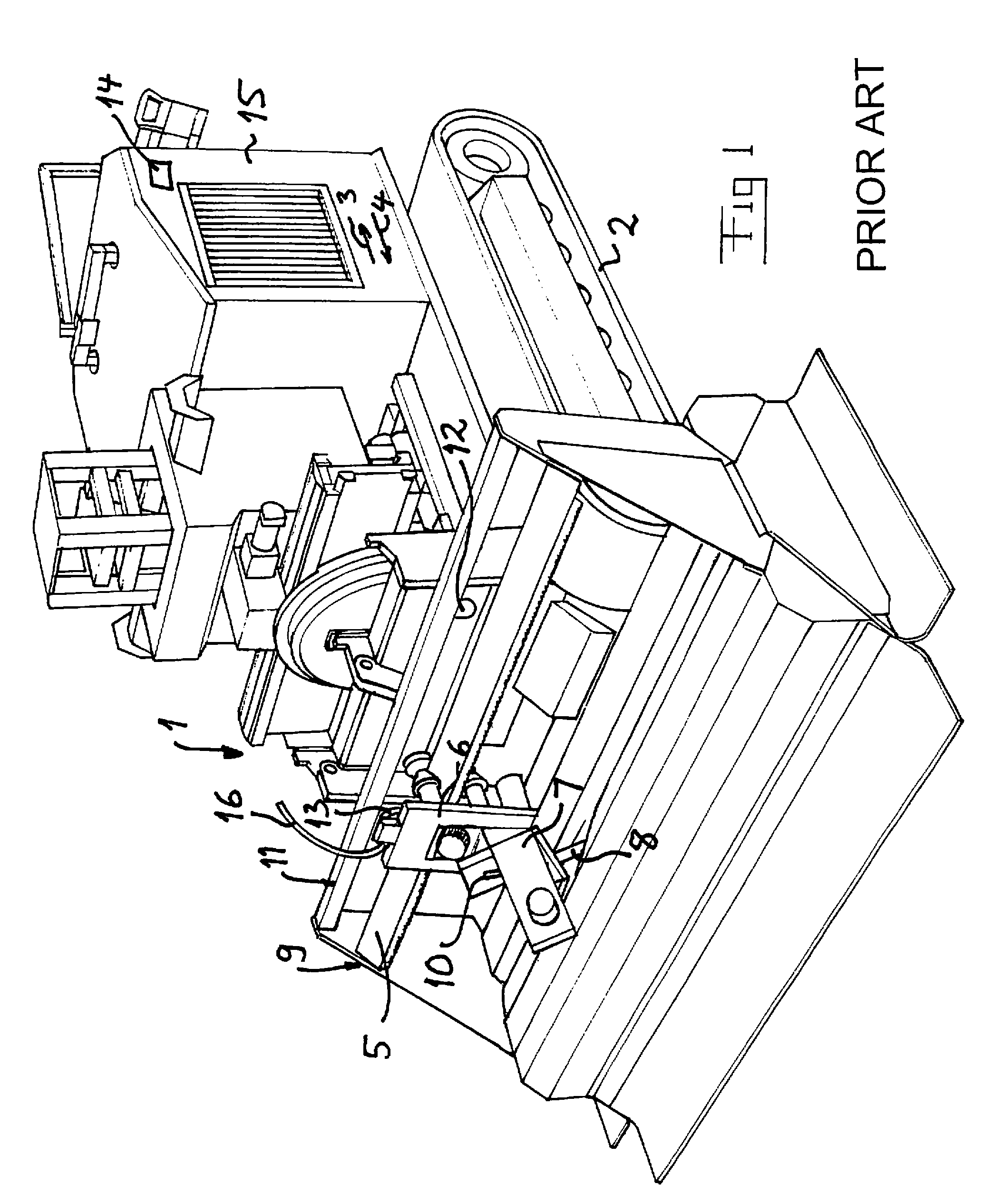 Device and a method for moving a jet member