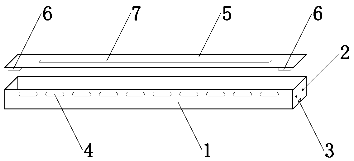 Multifunctional bee movable frame upper beam without frame lugs