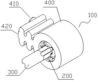 A dry-type small-volume high-voltage rectifier transformer structure