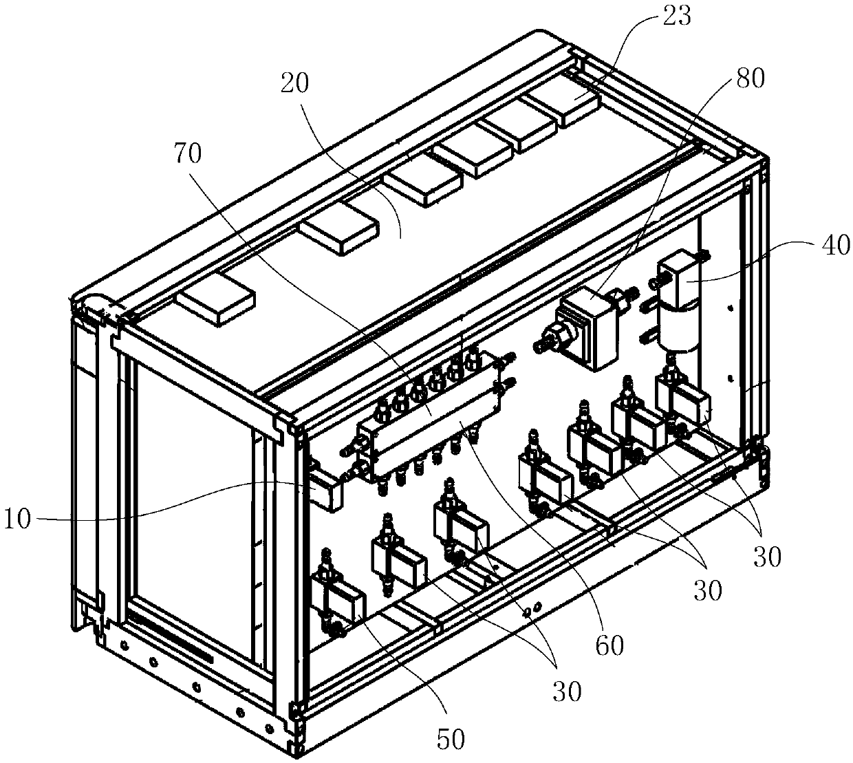 Liquid seasoning supply device and dish-frying machine