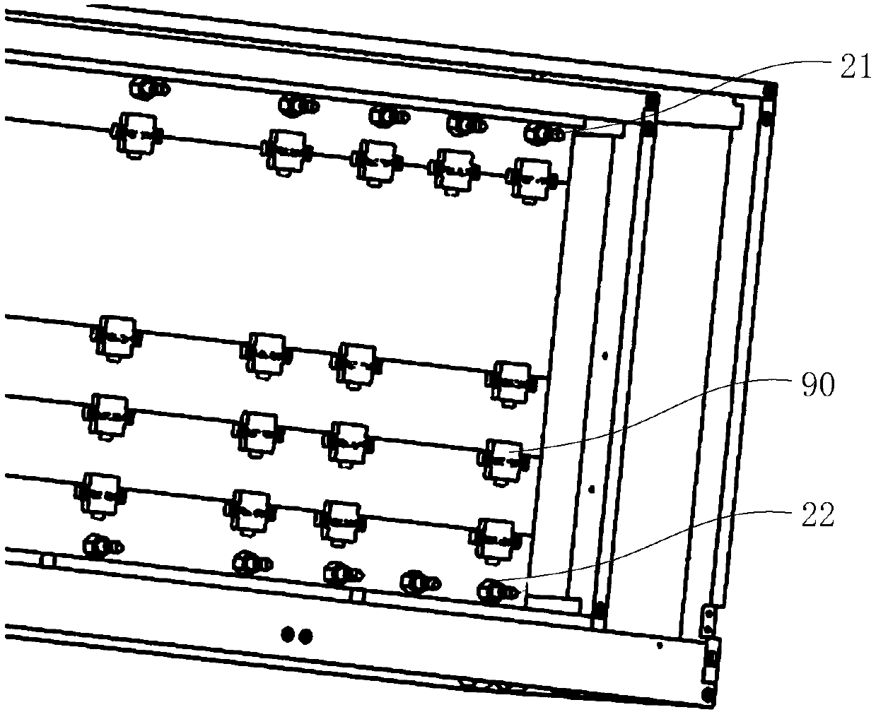 Liquid seasoning supply device and dish-frying machine