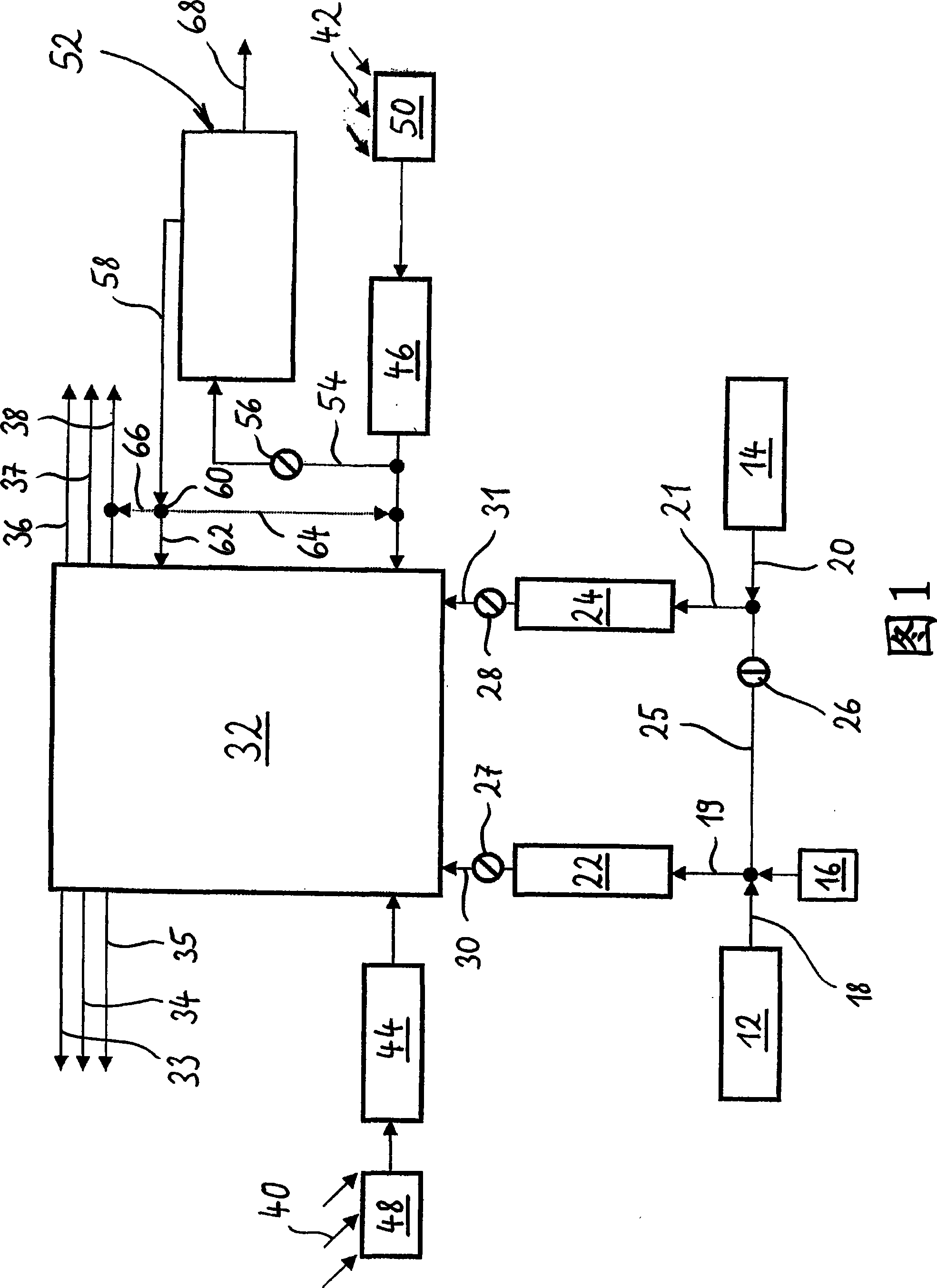 System for improving air quality in an aircraft pressure cabin