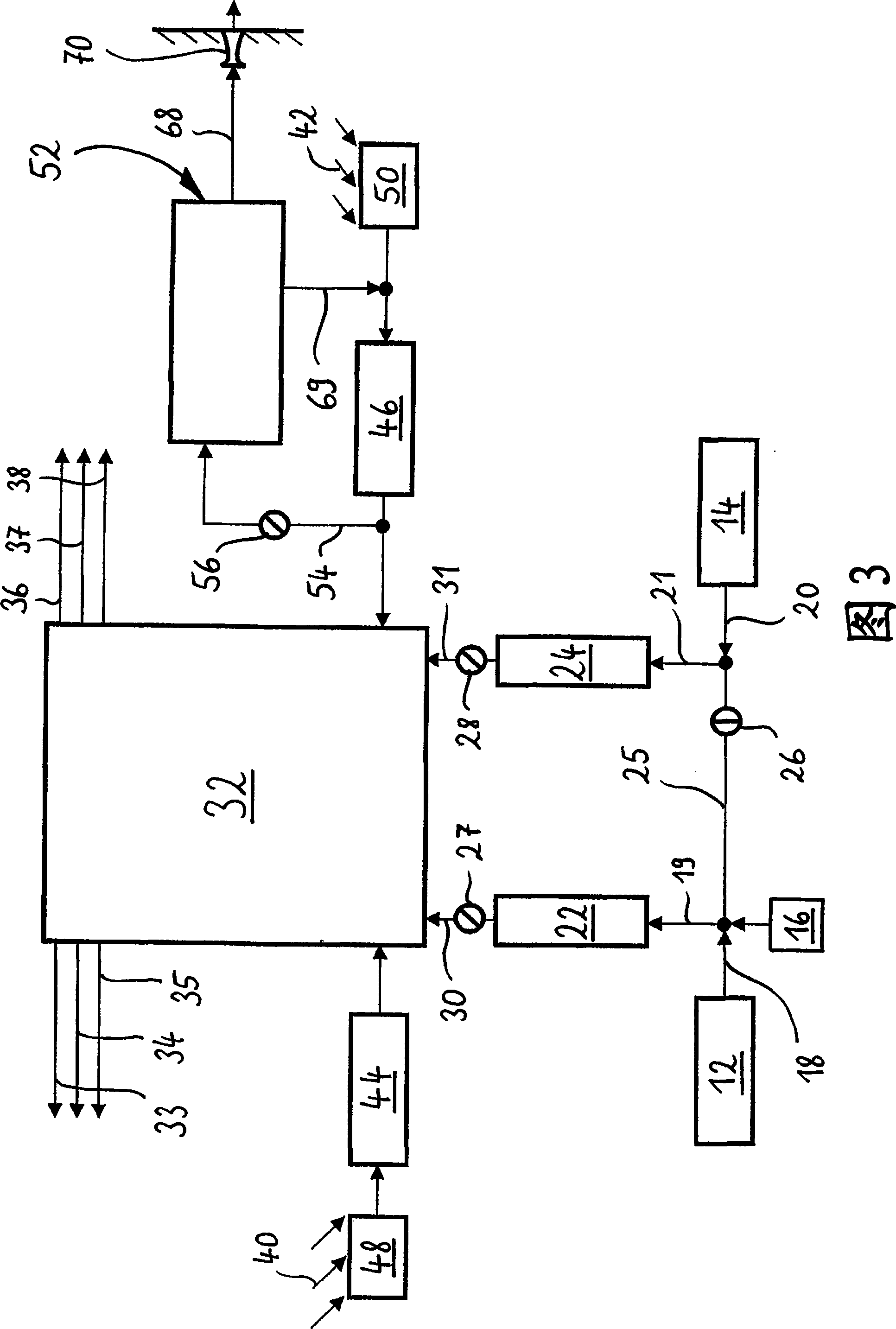 System for improving air quality in an aircraft pressure cabin