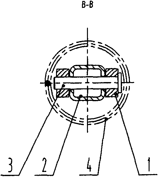 High-voltage slide shoe for excavators