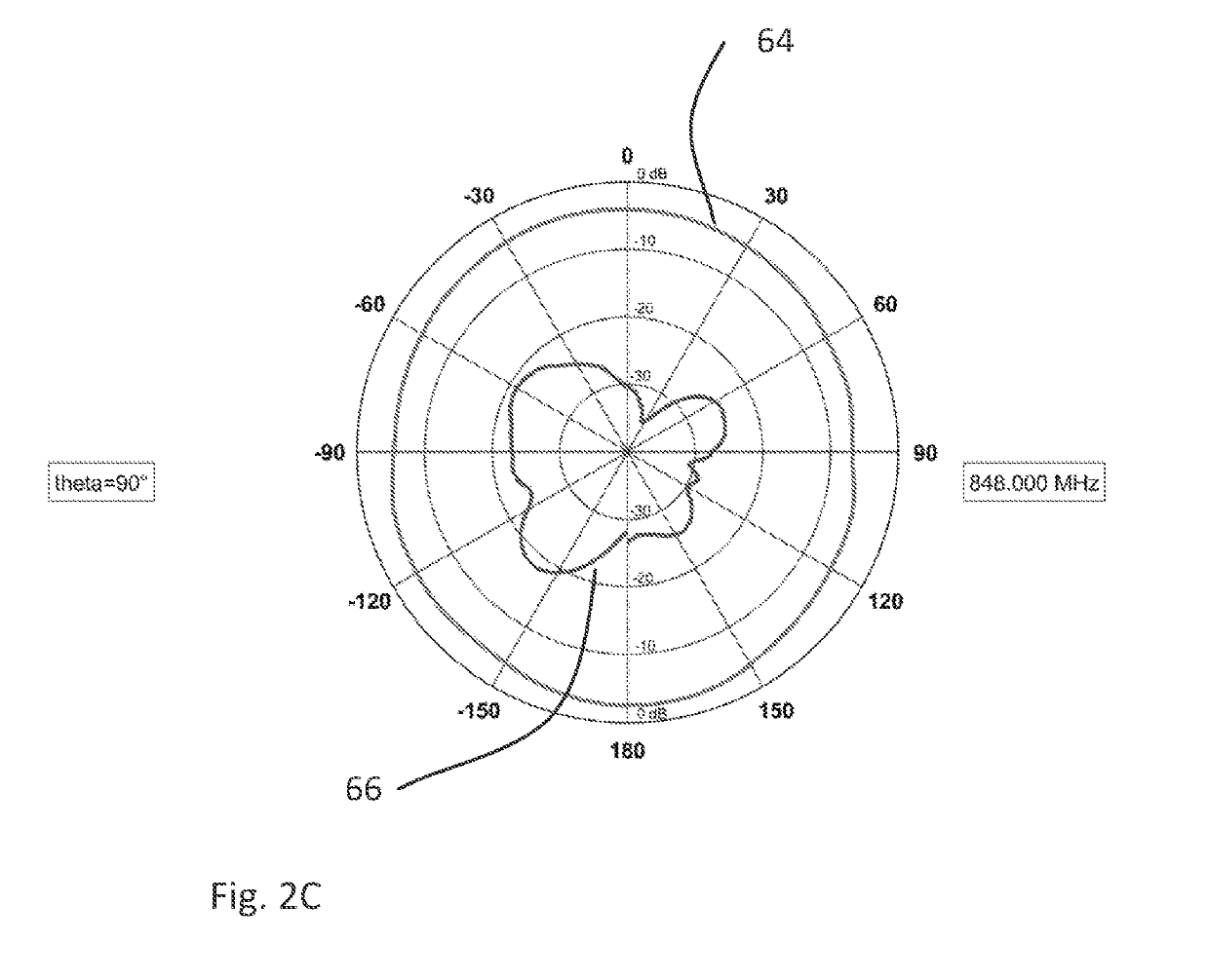 Antenna structure for use with a horizontally polarized signal