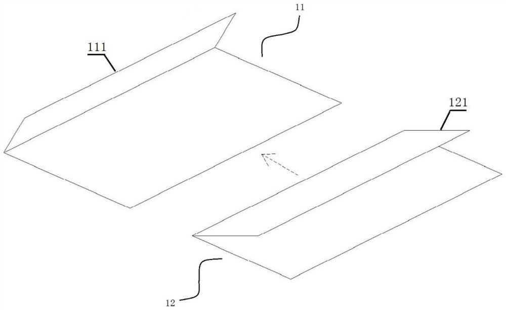 Valve port device with sealing function for valve bag