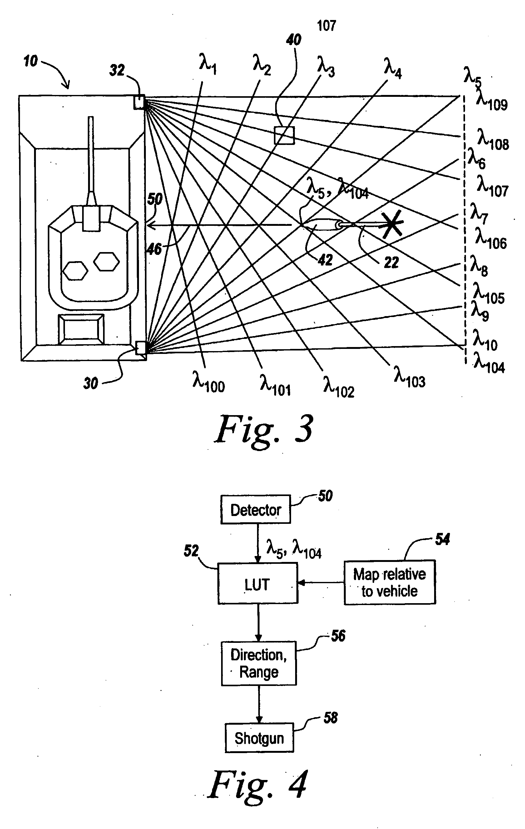 Polyspectral Rangefinder for Close-In Target Ranging and Identification of Incoming Threats