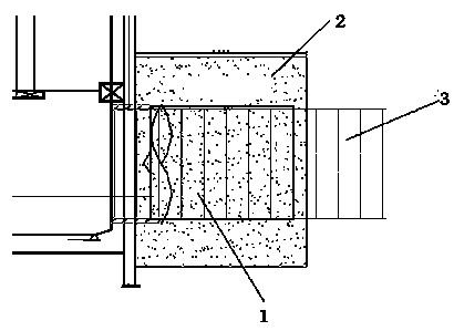 Constructing method for shield entering into hole while passing through pipeline