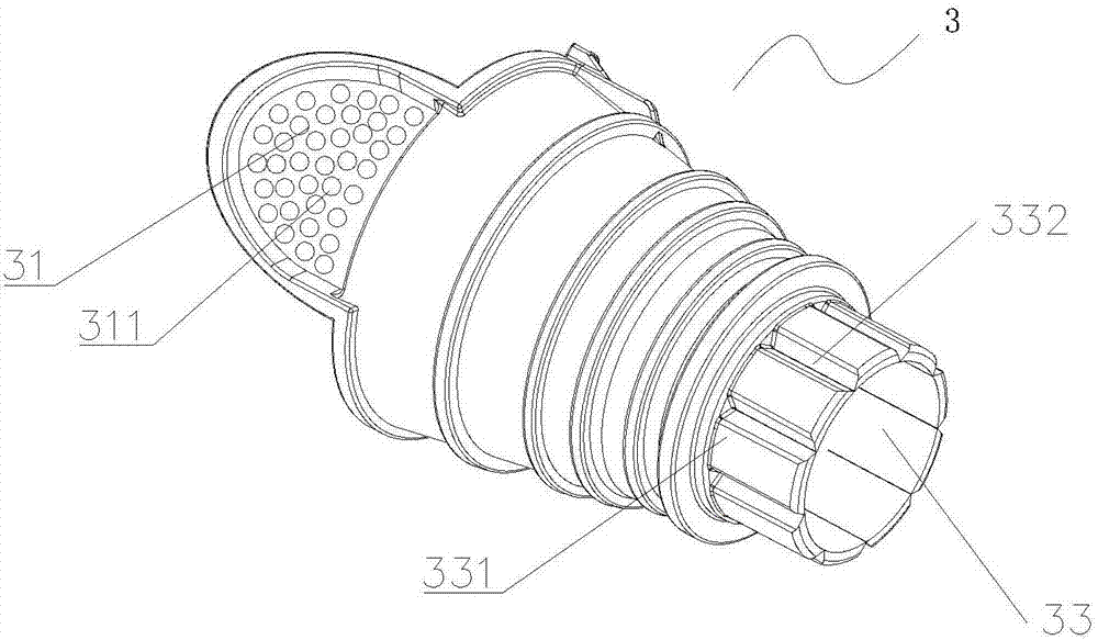 Method for making fruit juice with pulp by using juicer