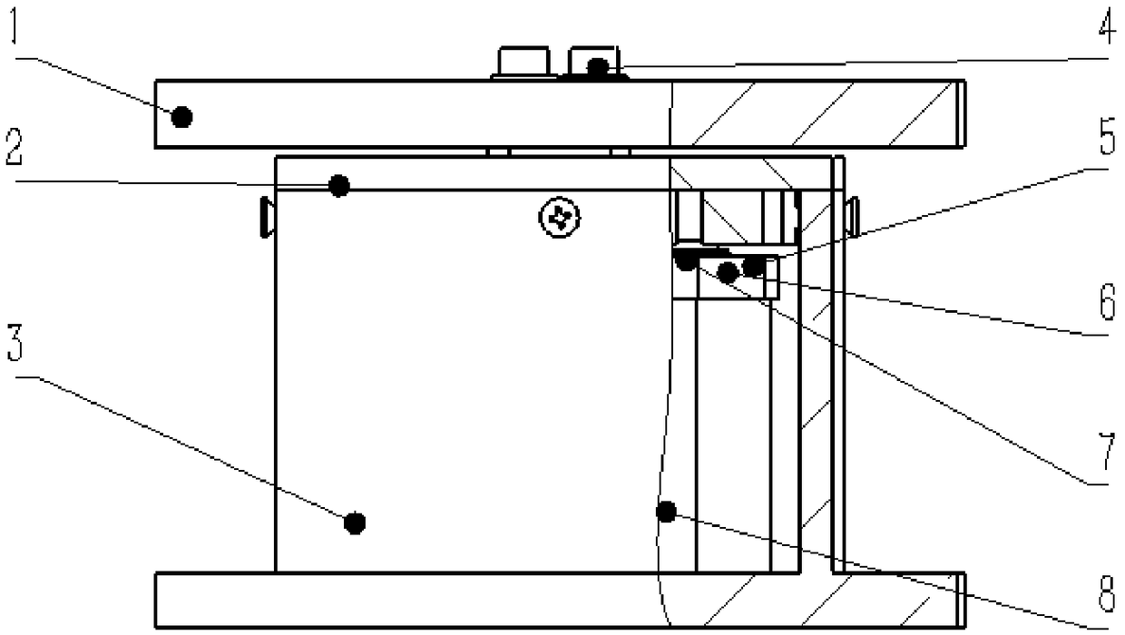 Special working robot multi-dimensional force sensor