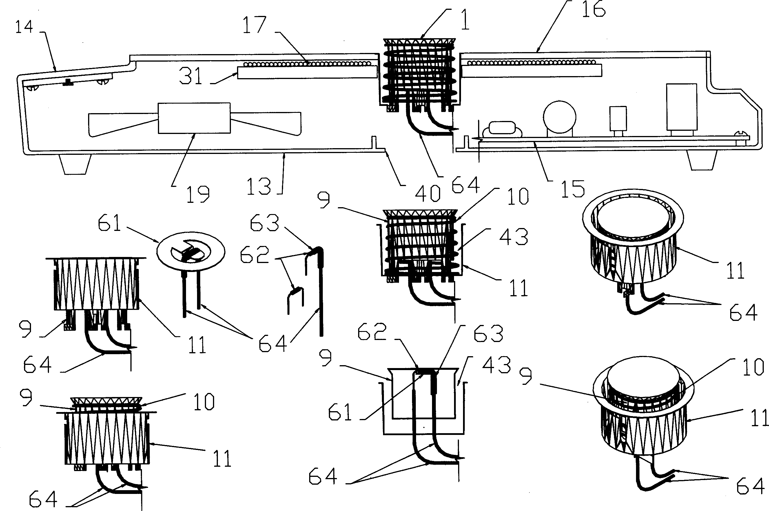 Induction cooker capable of installing sleeve