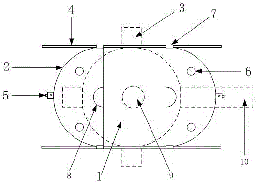 Round underground heat-insulating brick kiln