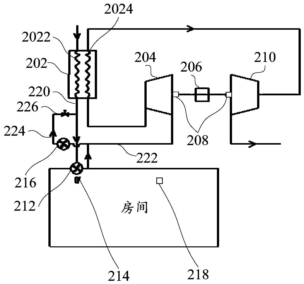 Operation control method, compressed air heat exchange system and storage medium