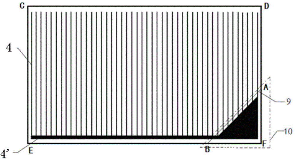 Silicon solar cell integrated with bypass diode and preparation method of silicon solar cell