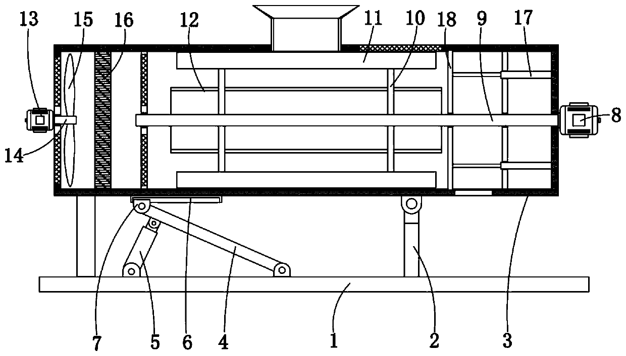 Automatic drying system for rice