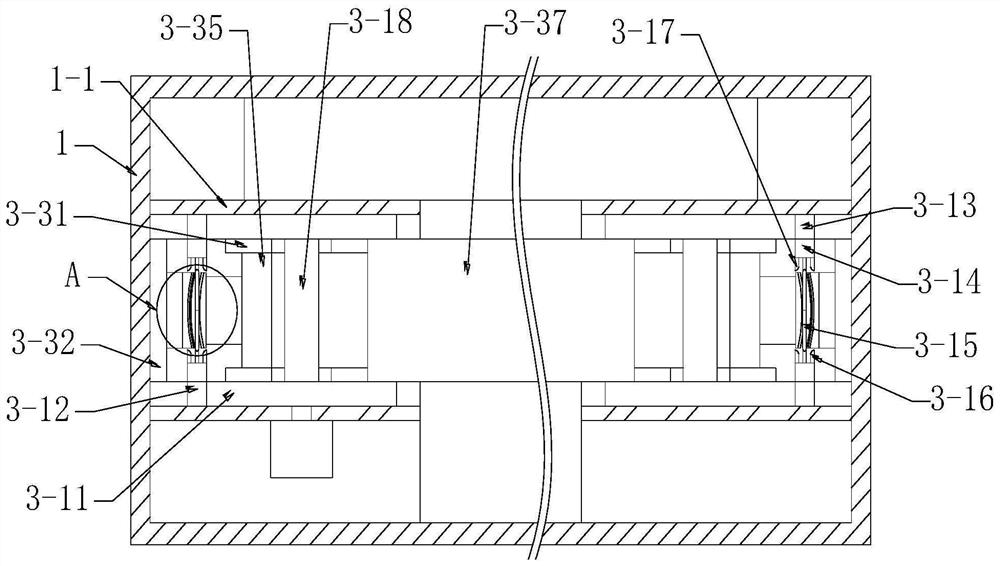 Adhesive film device for dustproof antibacterial layer of lens