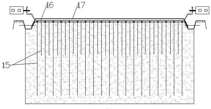 Combined treatment method for dehumidification and vacuum preloading of dredger fill and slurry flocculation