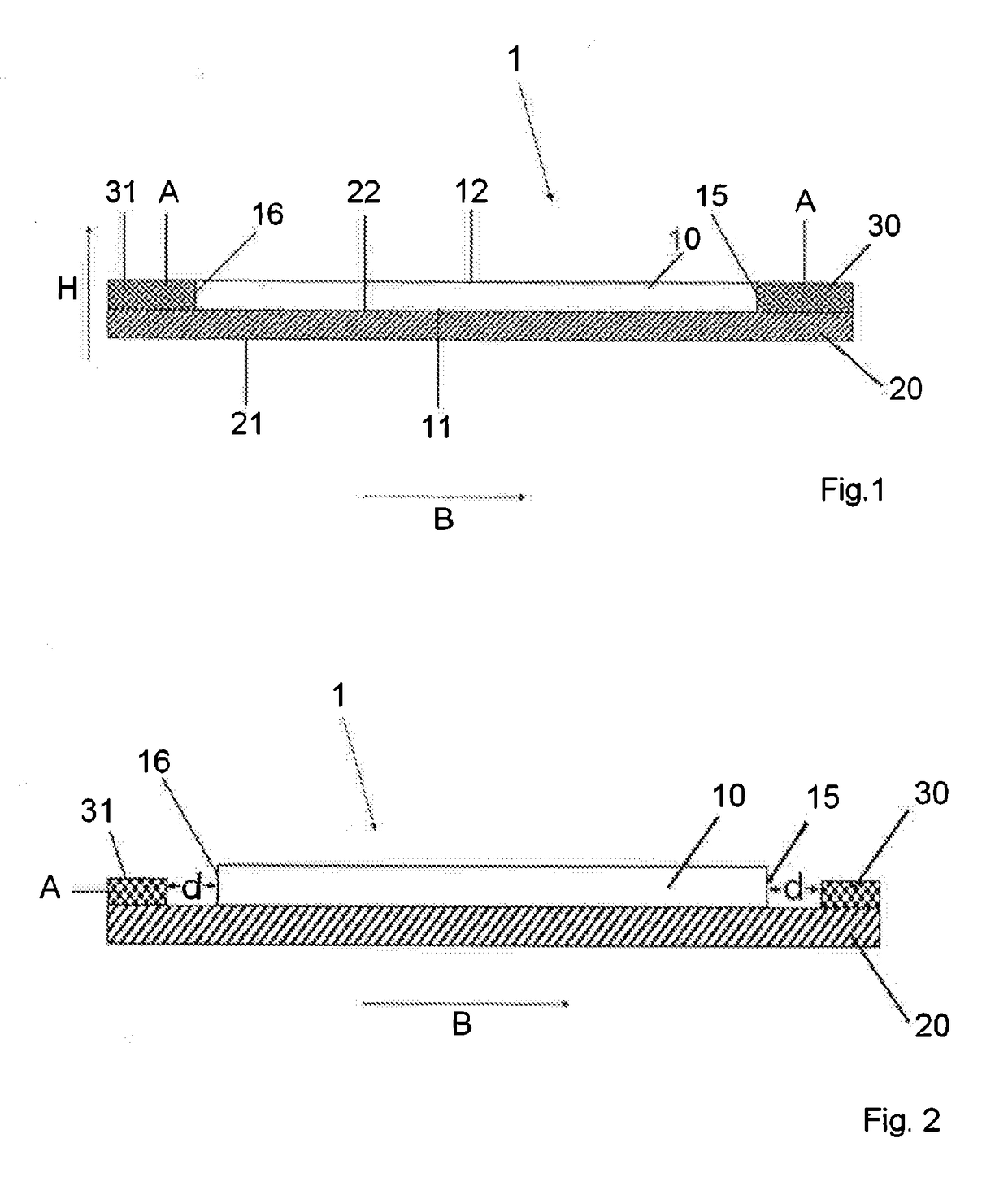 Thin glass film composite web with reinforcing strips