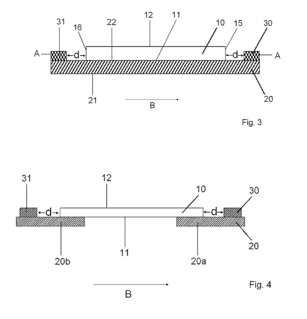 Thin glass film composite web with reinforcing strips