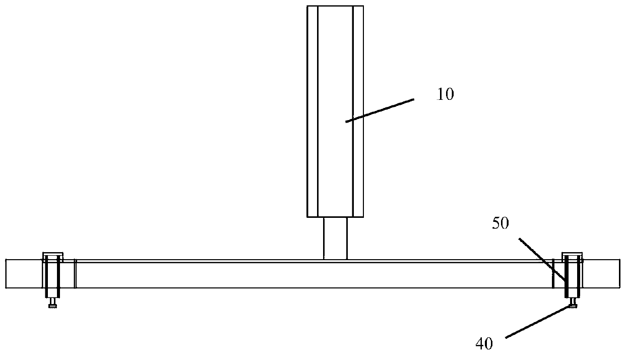 Noise test tool for ceiling mounted cassette type air conditioner