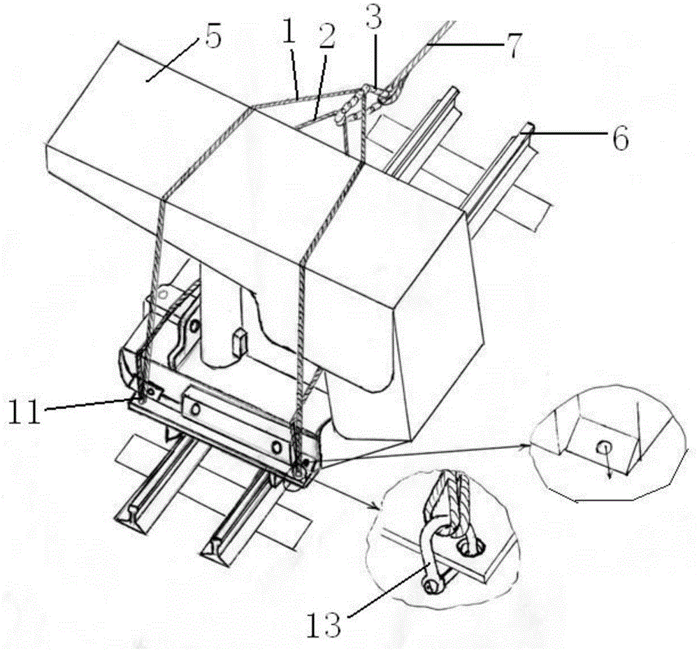 Fully-mechanized mining support lowering device and lowering method