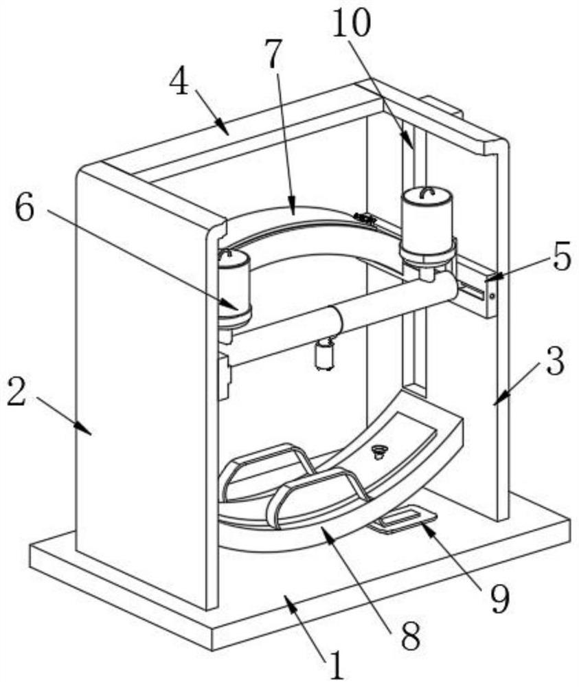 Convenient-to-adjust intelligent arm hemostasis device and method for department of cardiology