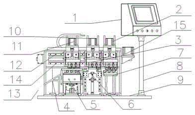 Soldering machine for manganese-copper terminals