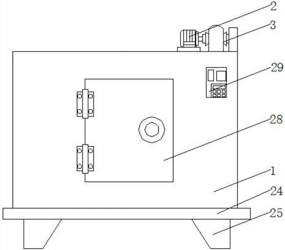 Flat pressing apparatus used for lithium battery