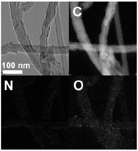 Pyridine nitrogen enriched carbon nanotube catalyst as well as preparation method and application thereof