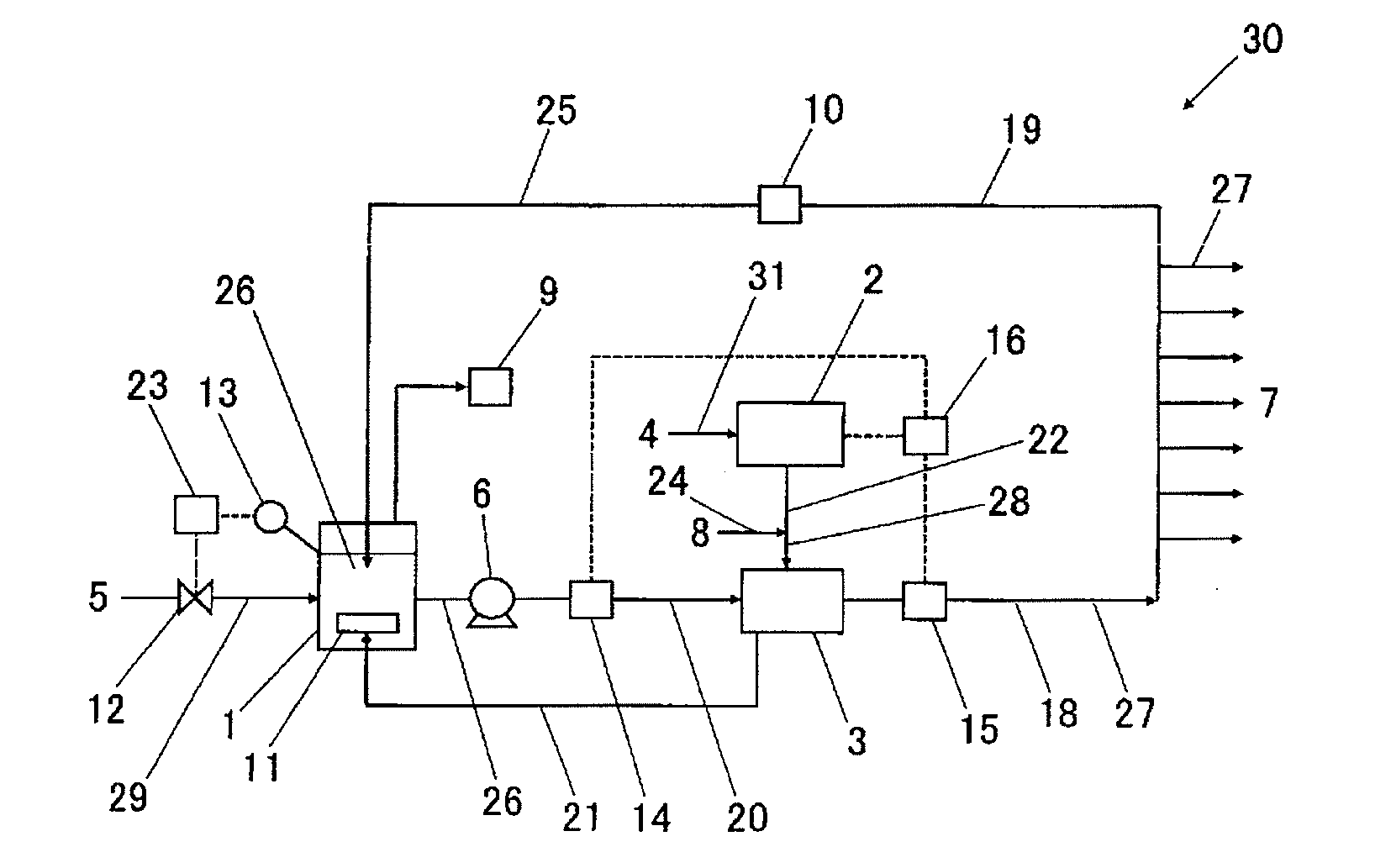 Ozone water supply method and ozone water supply device